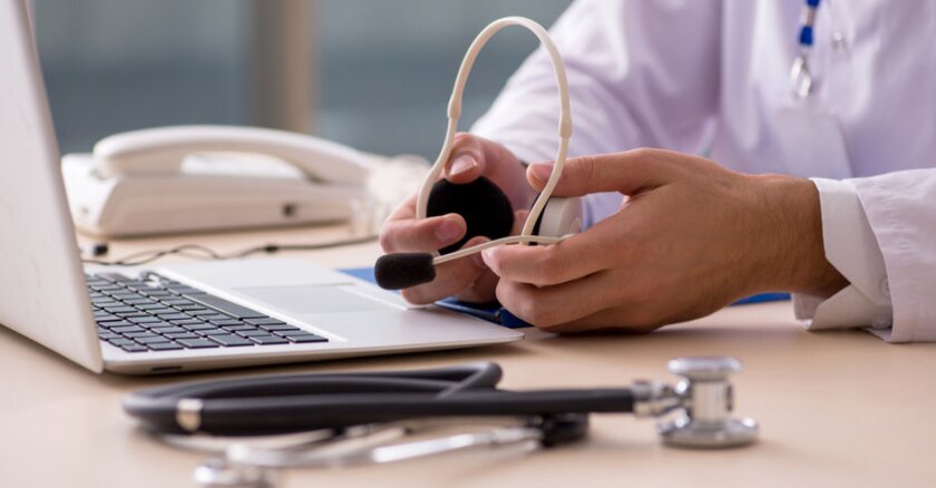 How does lighting setup impact telehealth consultation video quality?
